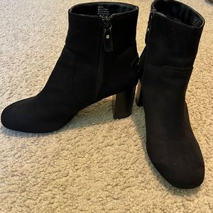 Kelly&Katie suede dress boots with 3” heel